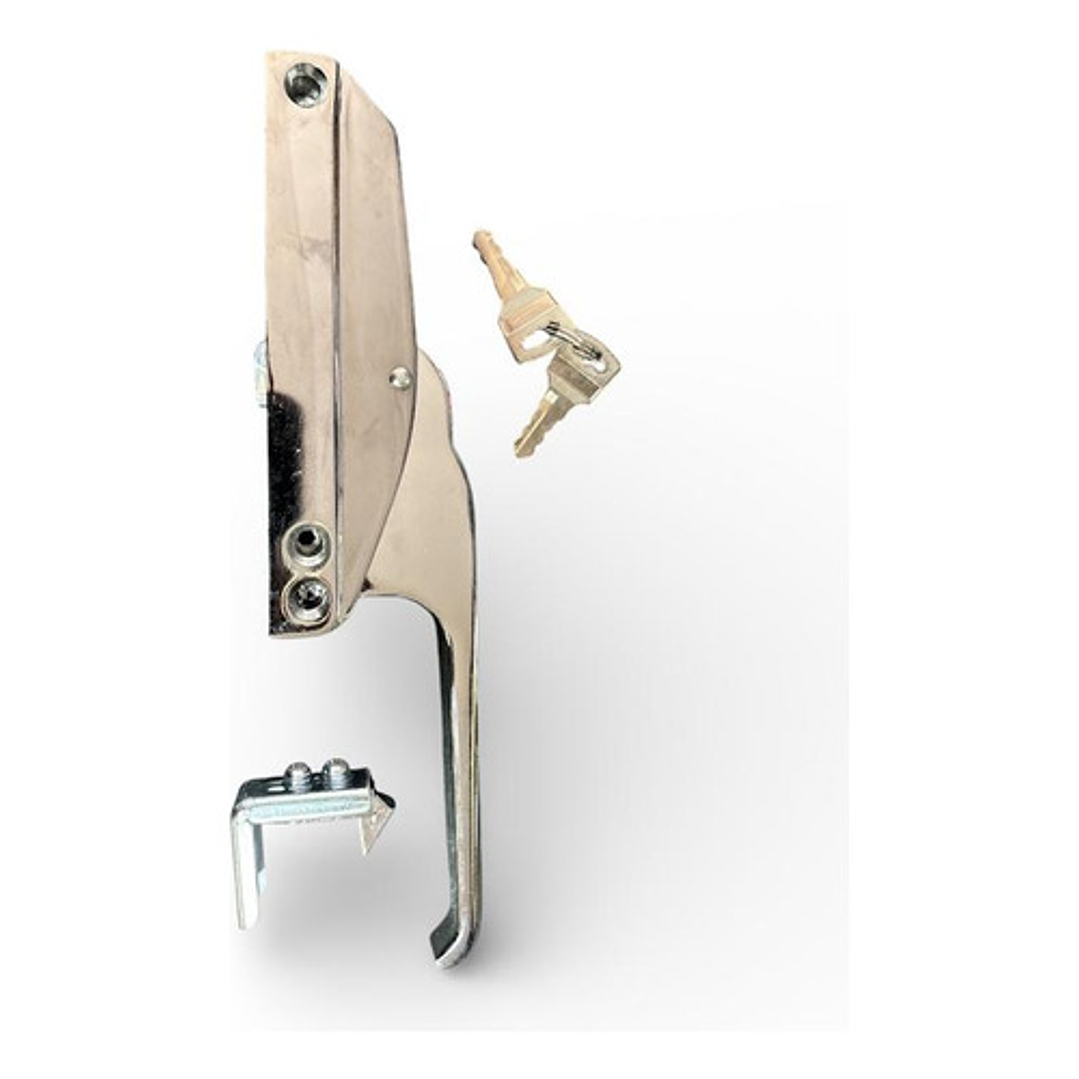 Picaporte Cerrojo Con Llave Hs-1250a Para Refrigeracion 1