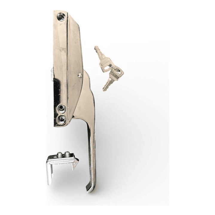 Picaporte Cerrojo Con Llave Hs-1250a Para Refrigeracion 1