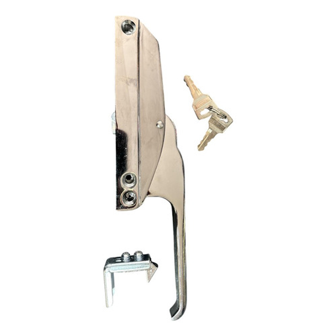 Picaporte Cerrojo Con Llave Hs-1250a Para Refrigeracion 2