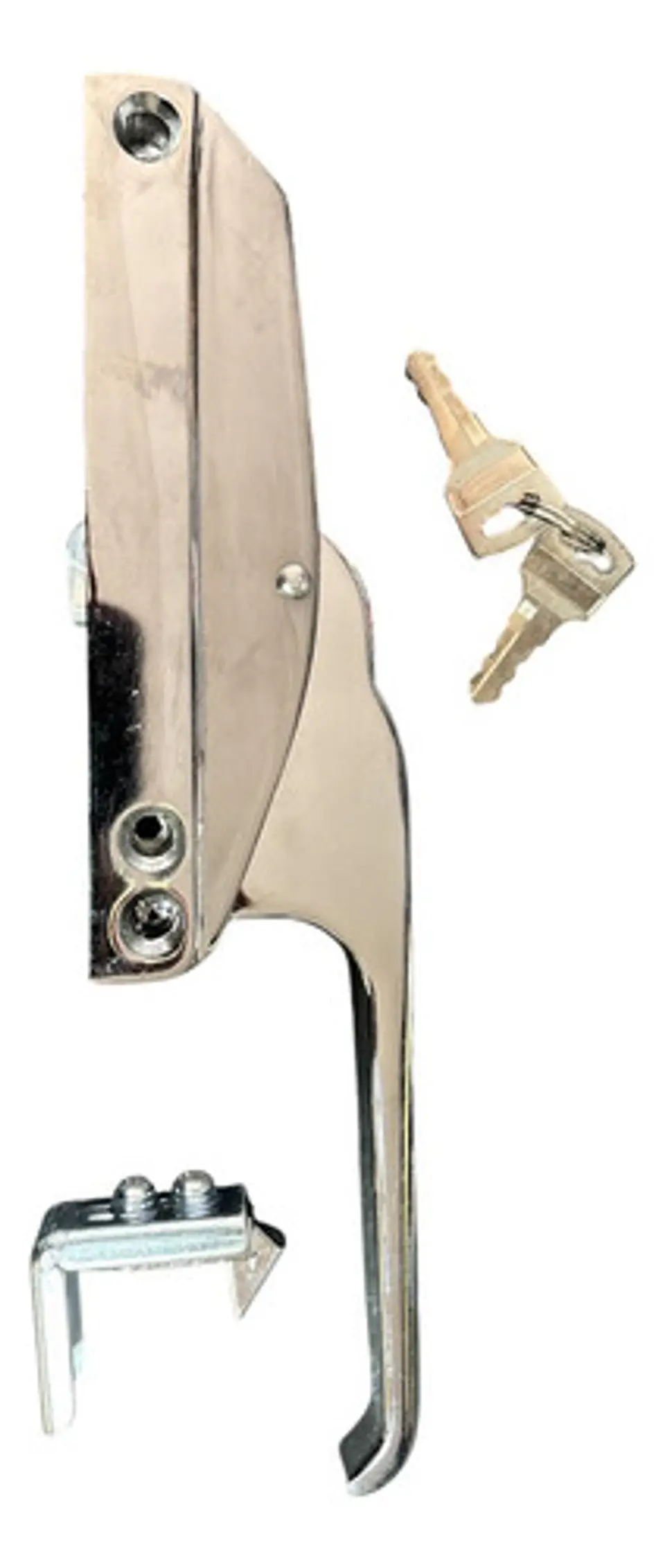 Picaporte Cerrojo Con Llave Hs-1250a Para Refrigeracion 2