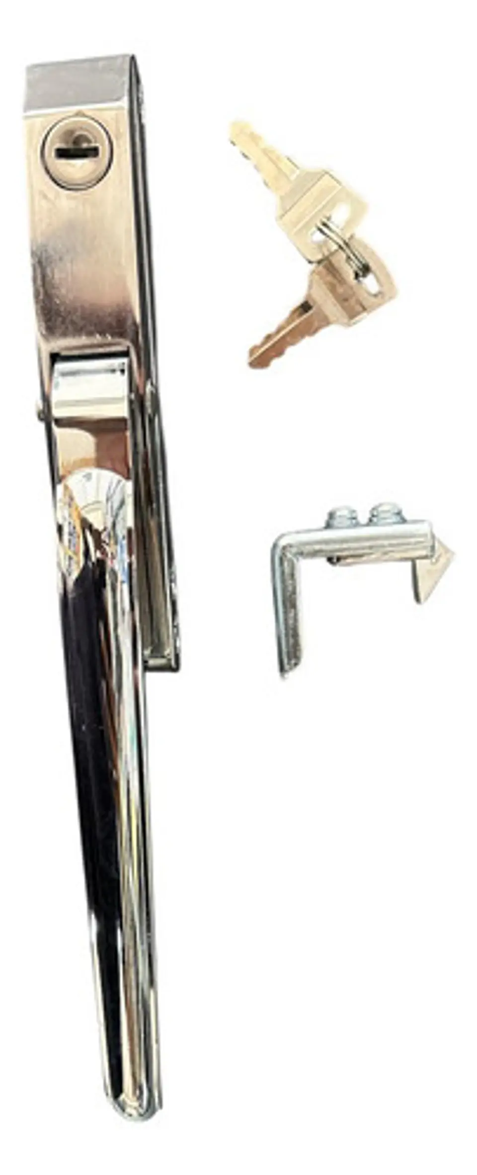 Picaporte Cerrojo Con Llave Hs-1250a Para Refrigeracion 3