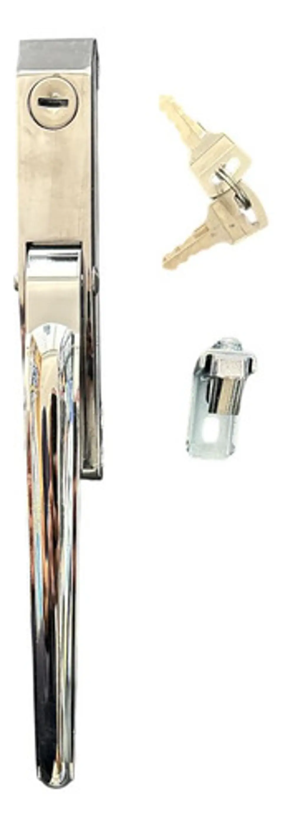 Picaporte Cerrojo Con Llave Hs-1250a Para Refrigeracion 4