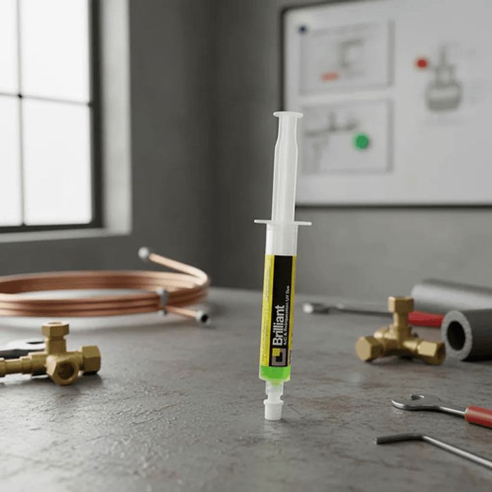 Tinta Uv Detector Fugas Aire Acondicionado Brilliant 7,5ml 4