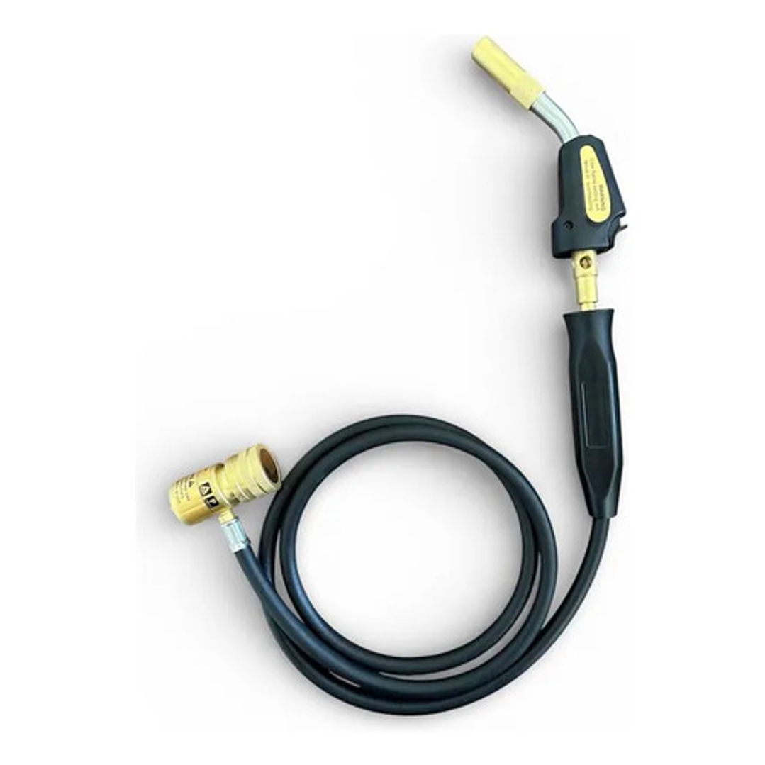 Soplete Con Chispero Y Manguera Para Soldar (negro) + Mapp 5