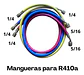 Mangueras Para Manometros De Refrigeracion R410a 90 Cm - Miniatura 2