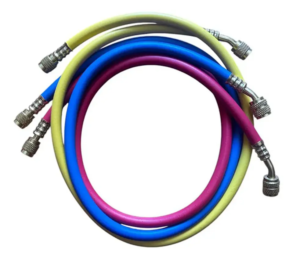 Mangueras Para Manometros De Refrigeracion R410a 90 Cm 4