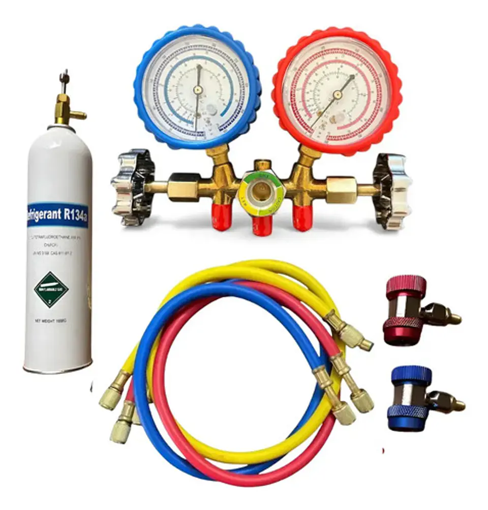 Kit De Recarga Aire Acondicionado De Vehiculo R134 1