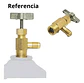 Bombona Gas R134 De 1 Kilo Con Llave (refrigerant) - Miniatura 6