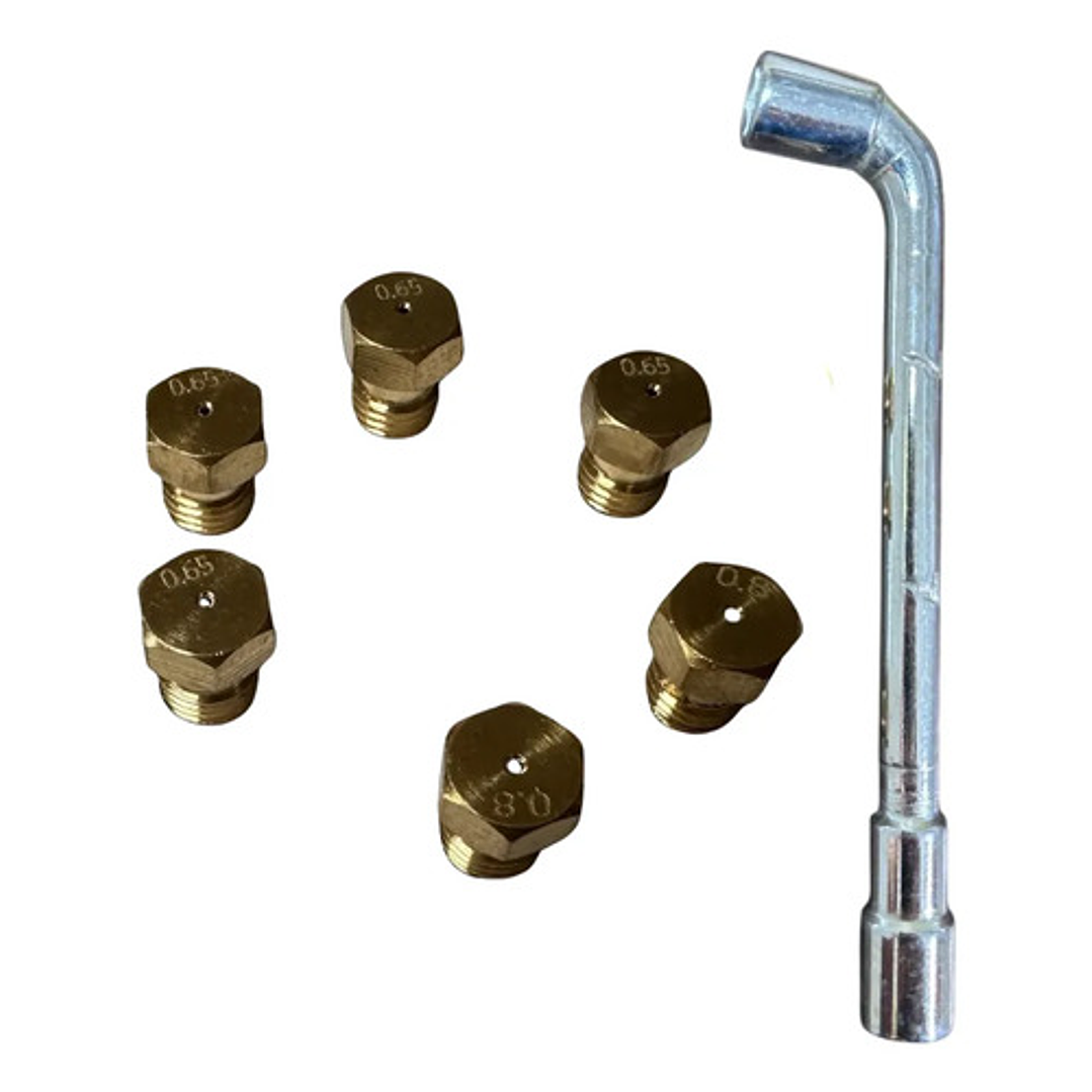 Inyectores + Llave Cocina Mabe Gas Licuado 2