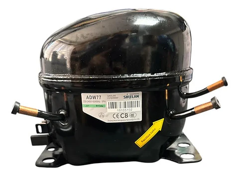 Compresor Heladera Sikelan 1/5 A 1/4 Hp R134 Adw77