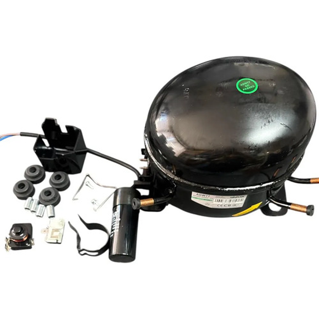 Compresor Heladera Sikelan 1/5 A 1/4 Hp R134 Adw77 3