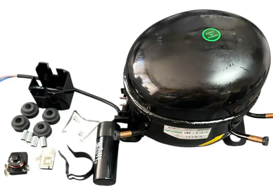 Compresor Heladera Sikelan 1/5 A 1/4 Hp R134 Adw77 3