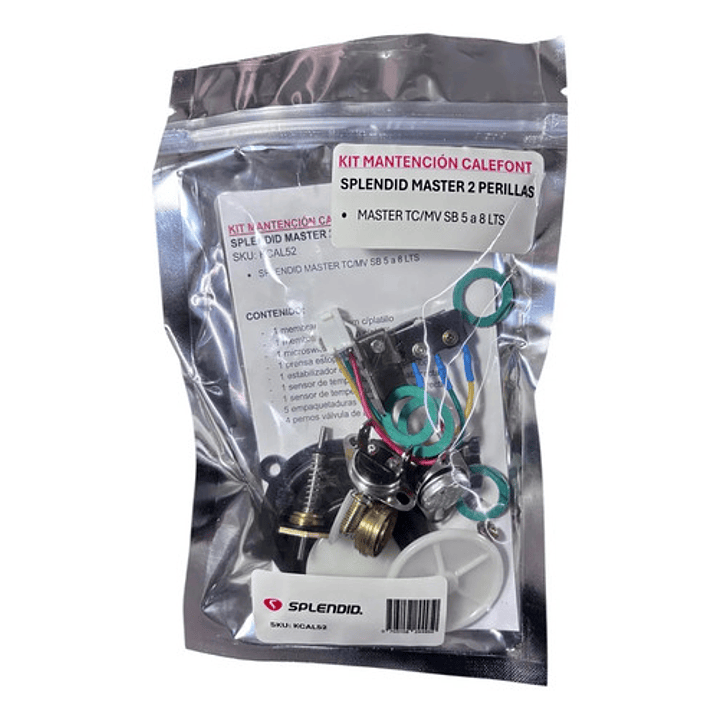 Kit De Mantencion Calefont Splendid Master 2 Perillas 5 A 8 4