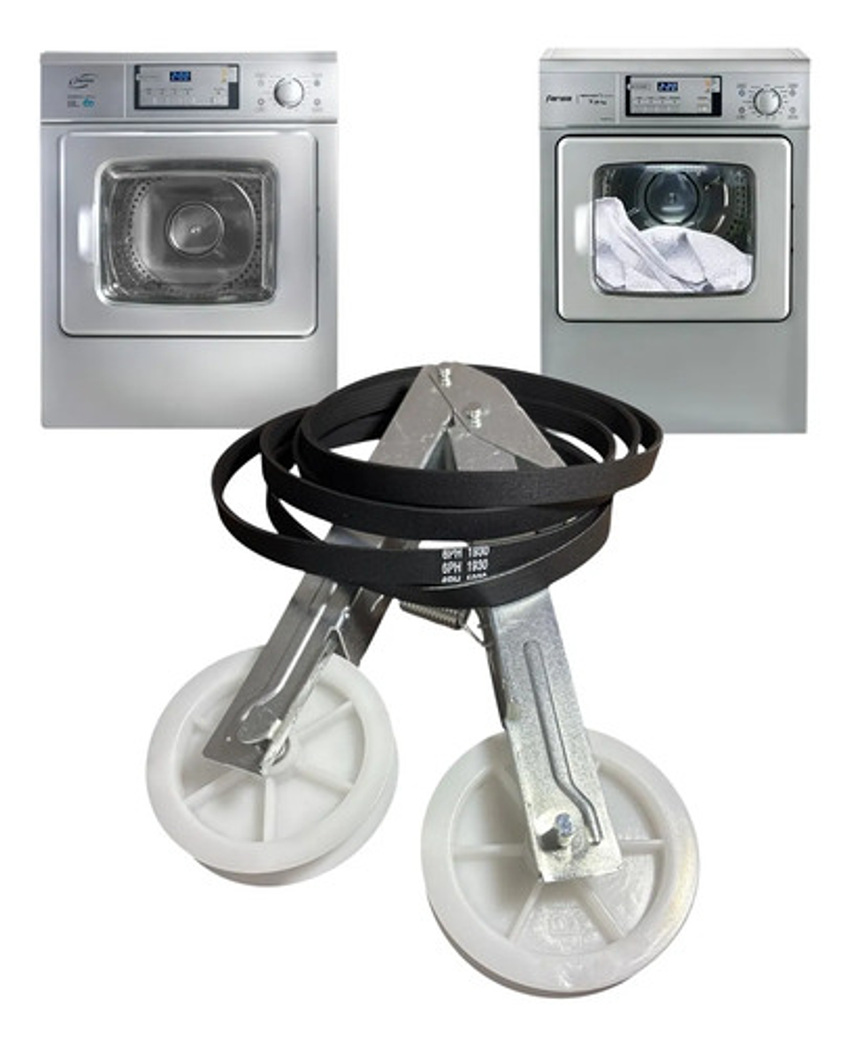 Polea Tensora+correa 1930 Secadora Fensa Reverplus 6370-6470 3