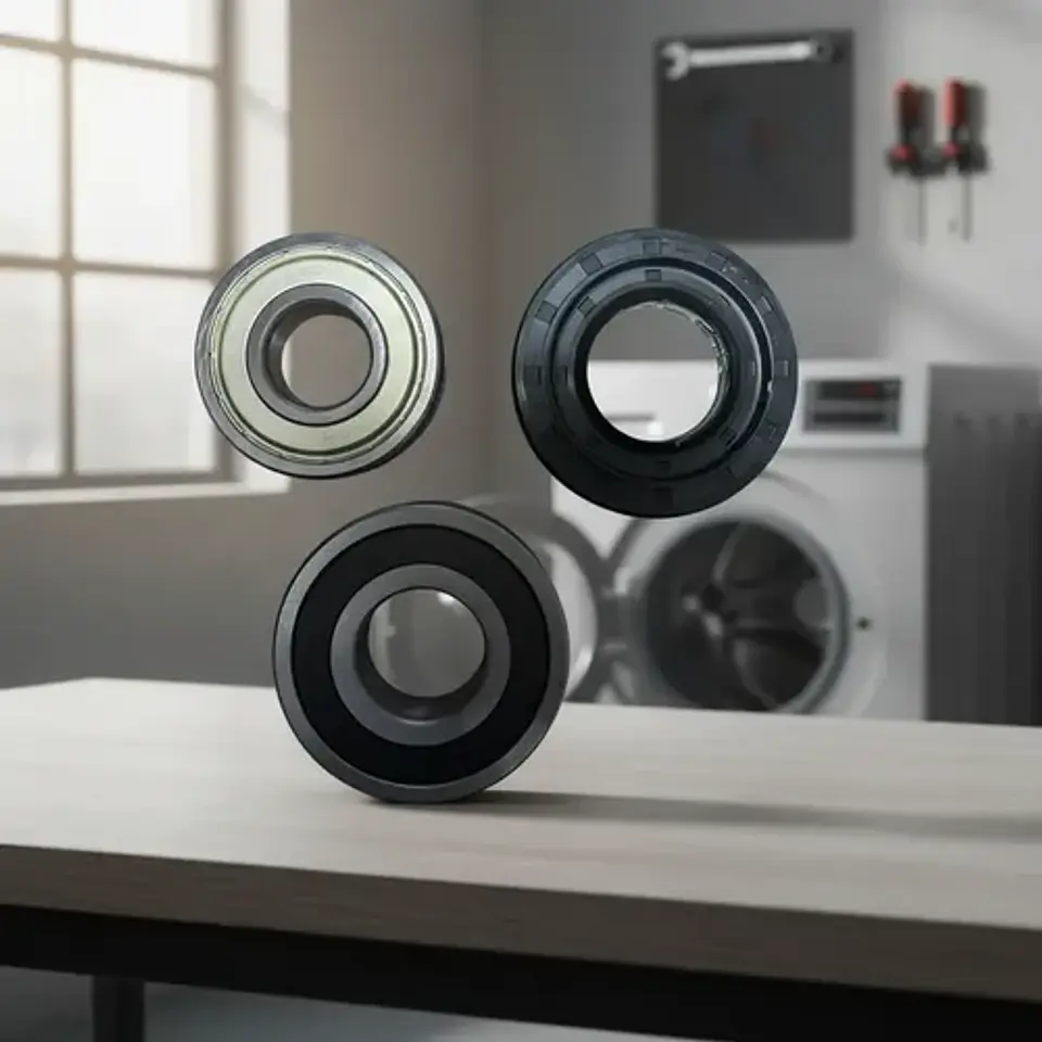 Kit Retén + Rodamientos Para Lavadora LG  (ver Modelos) 4