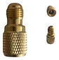 Adaptador De 5/16 A 1/4 (mangueras De R410 A R134a) - Miniatura 1