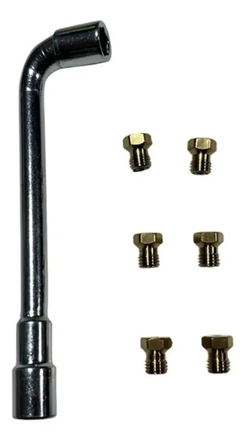 Inyectores + Llave Cocina Fensa-mademsa-sindelen Gas Natural