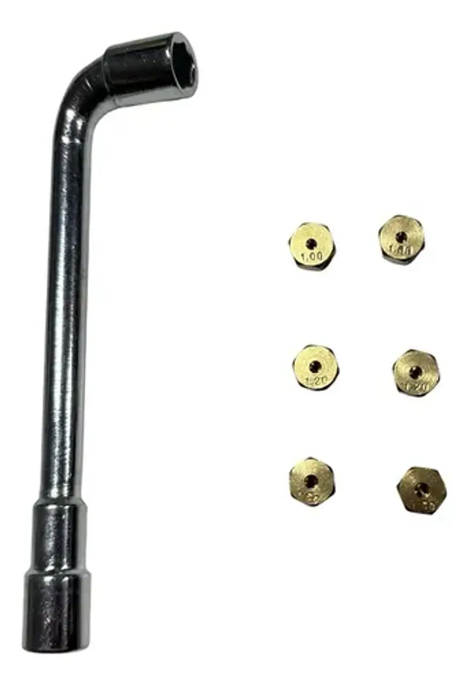 Inyectores + Llave Cocina Fensa-mademsa-sindelen Gas Natural 2