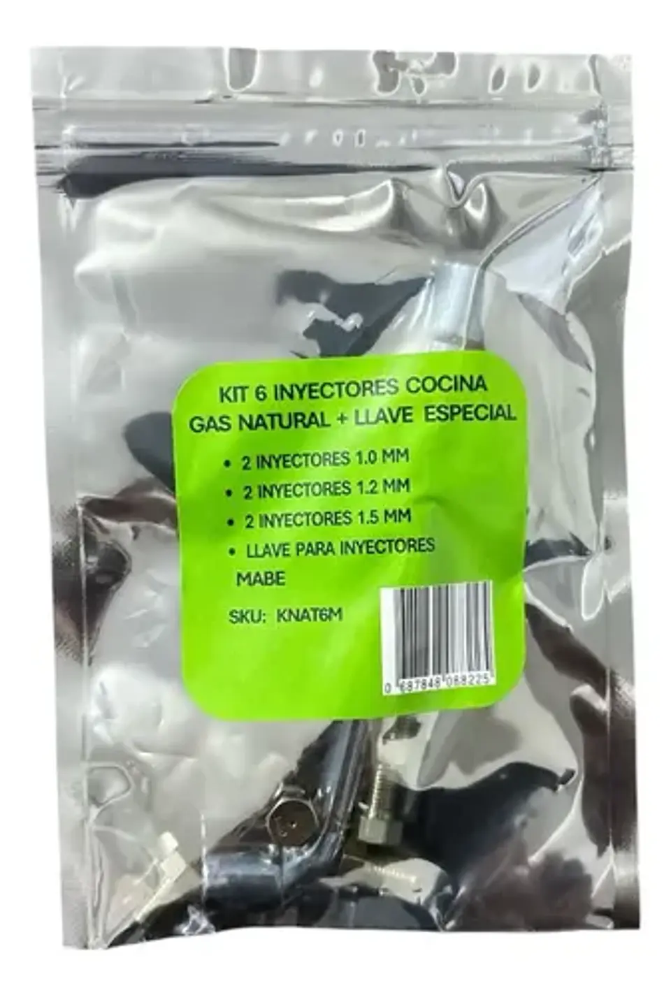 Inyectores + Llave Cocina Mabe Gas Natural (ver Medidas) 3