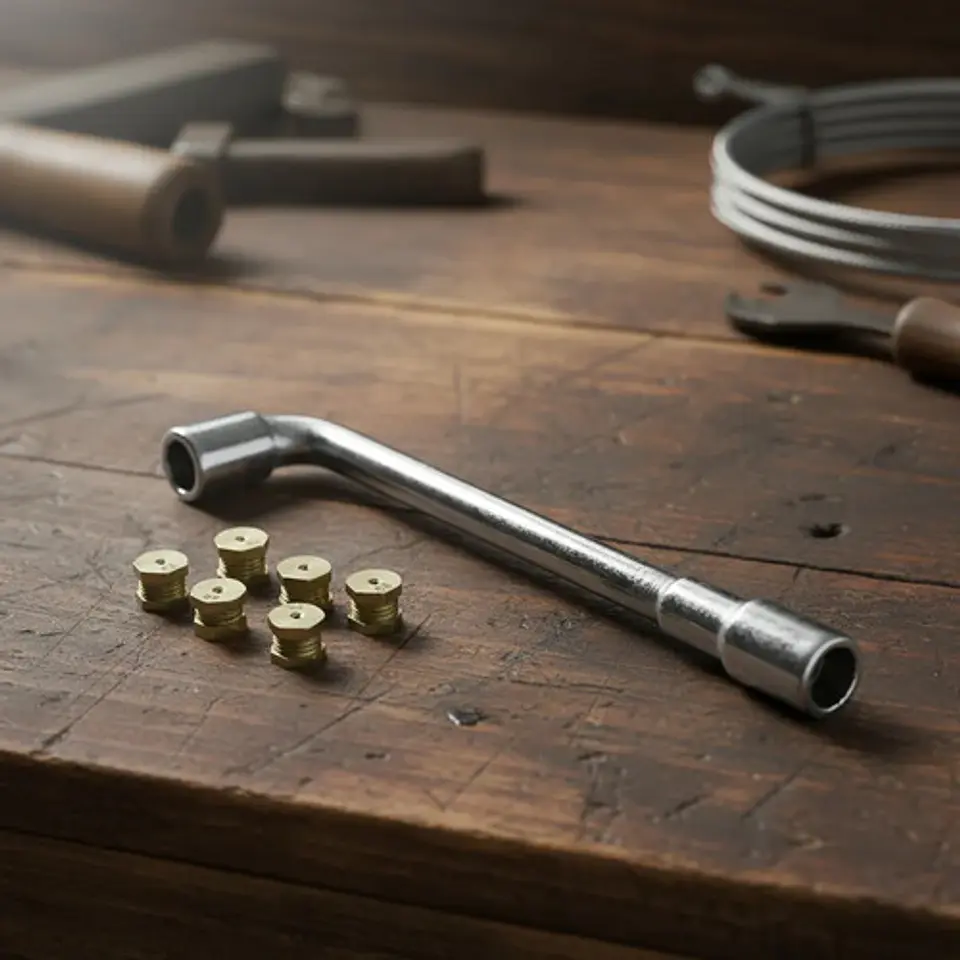 Inyectores + Llave Cocina Fensa,mademsa,sindelen Gas Licuado 6