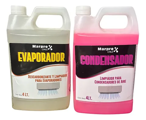 Pack De Limpiadores De Mantencion Aire Acondicionado Marpro