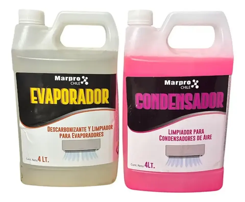 Pack De Limpiadores De Mantencion Aire Acondicionado Marpro 1