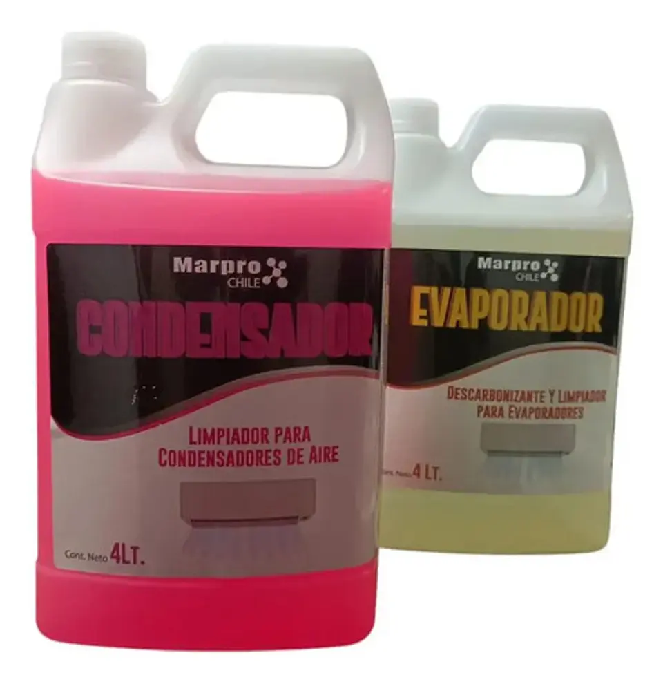 Pack De Limpiadores De Mantencion Aire Acondicionado Marpro 2