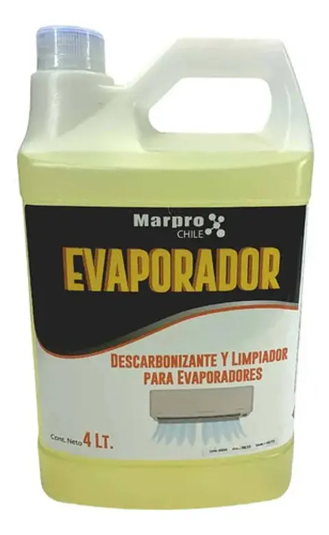 Limpiador Para Evaporadores Aire Acondicionado Marpro 4 Lts