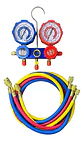 Bomba De Vacio 3cfm +manometro R410 Carga Aire Acondicionado - Miniatura 2