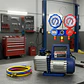 Bomba De Vacio 3cfm +manometro R410 Carga Aire Acondicionado - Miniatura 5