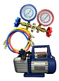 Bomba De Vacio 4 Cfm Vp135 + Manometro De Refrigeracion - Miniatura 1