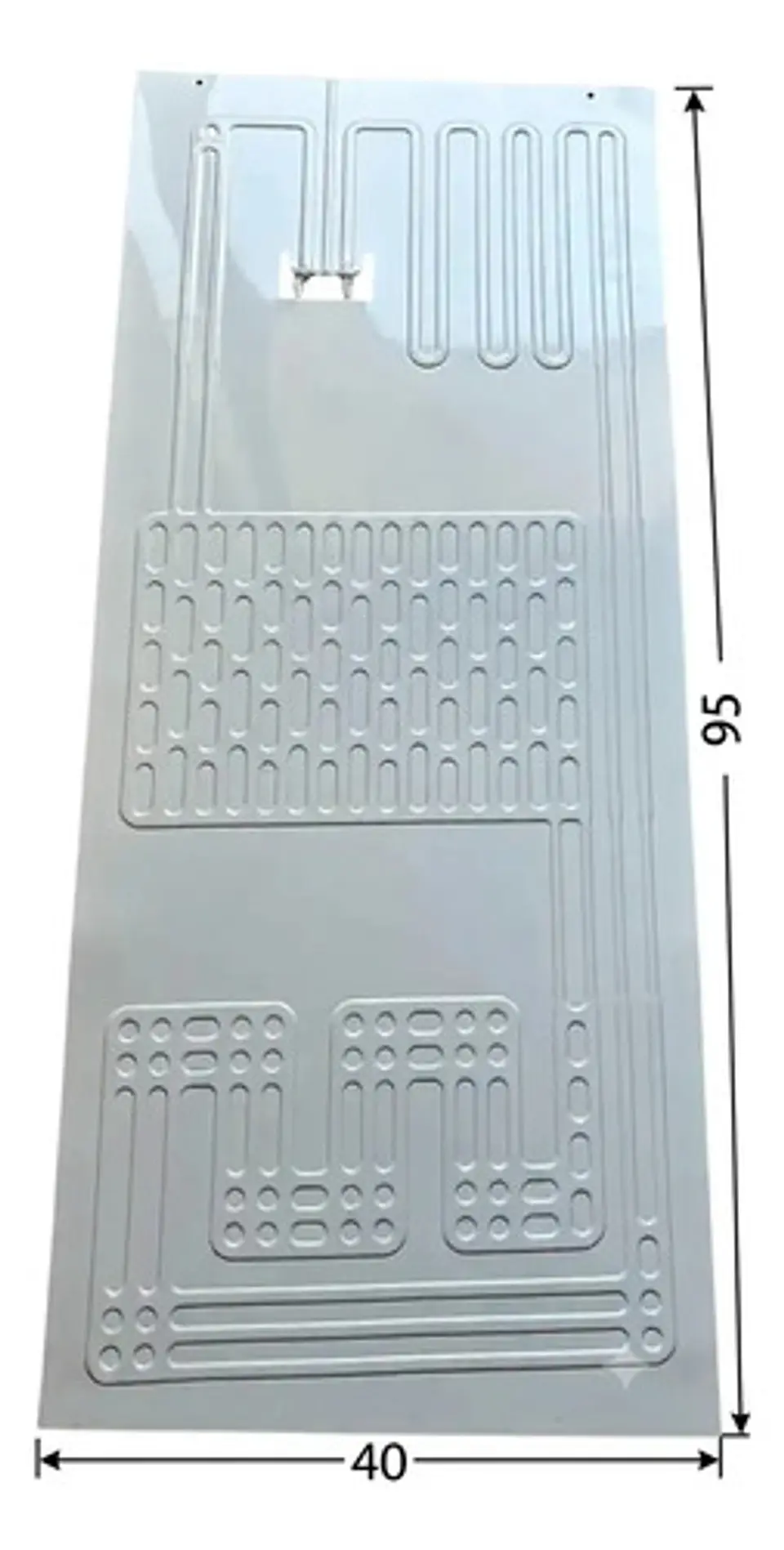 Placa Evaporadora 95x40/capilar0.8/2m Tuberia 1/4-aislacion 3