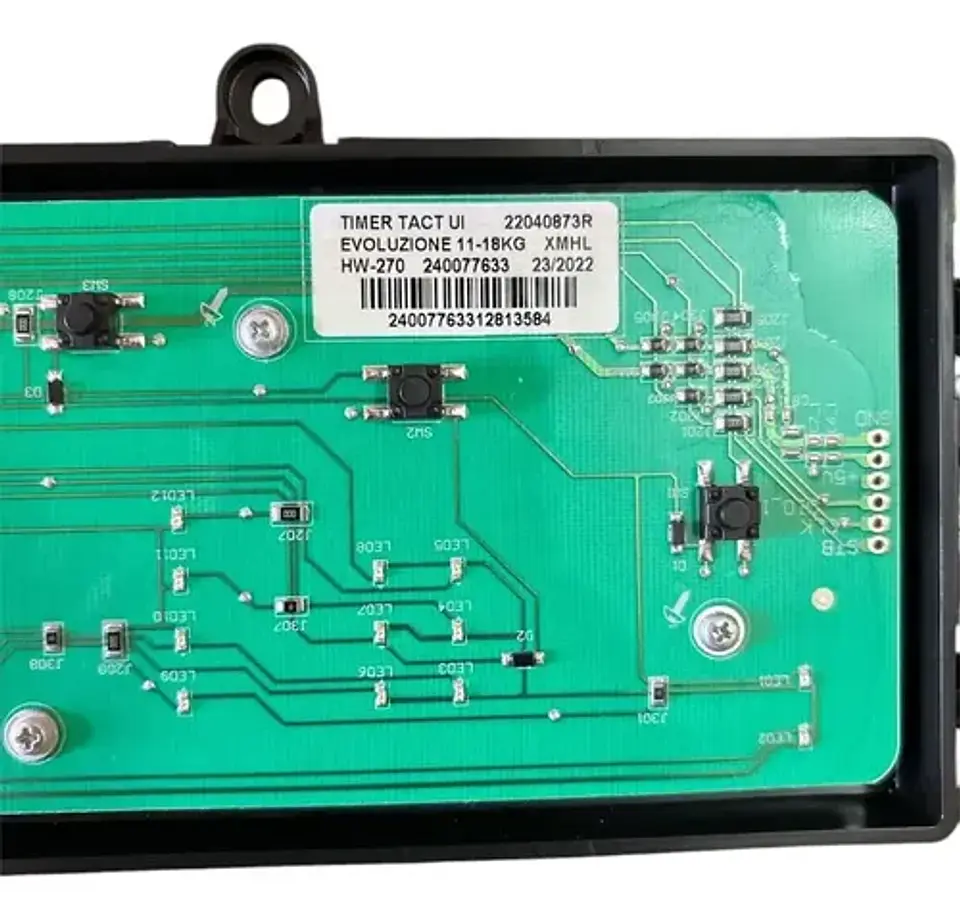 Tarjeta Para Lavadora Mademsa Evoluzione 11-18 Kg, 9 Botones 6