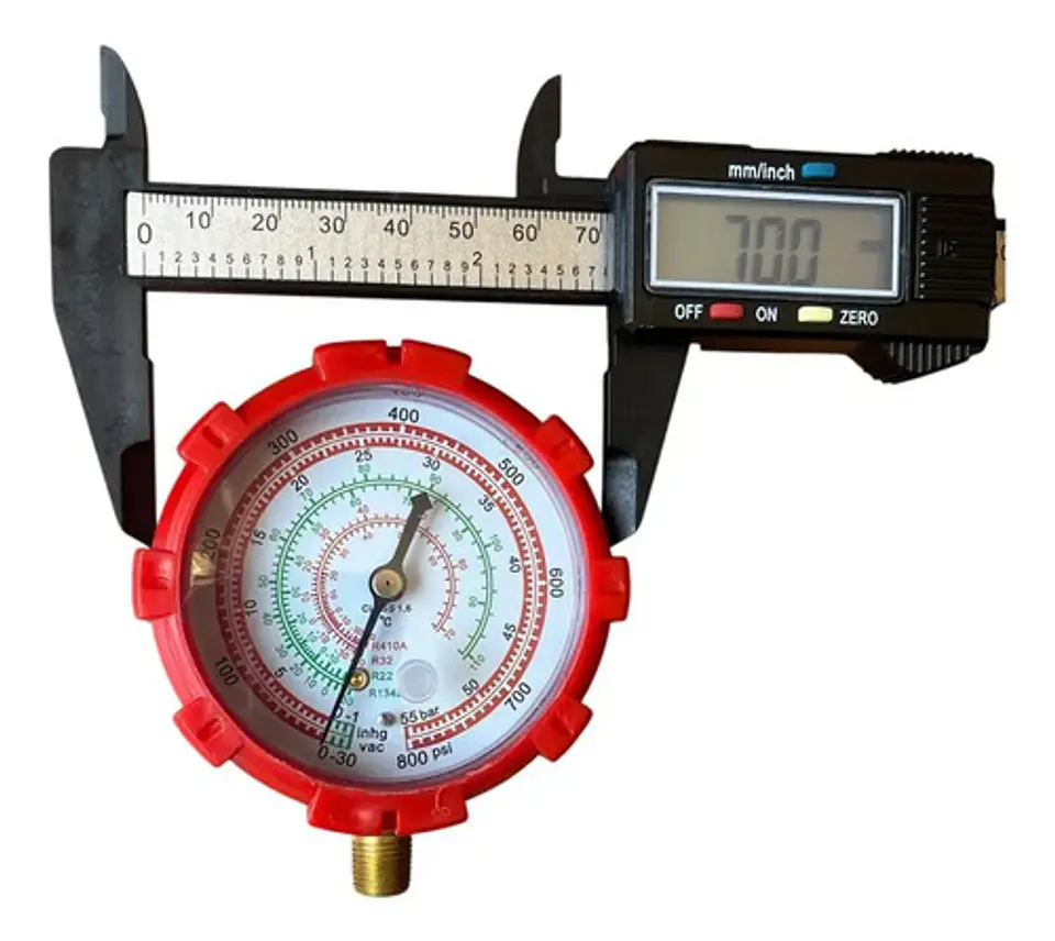 Reloj Para Manometro De Alta 410-r32-r22-r134 3