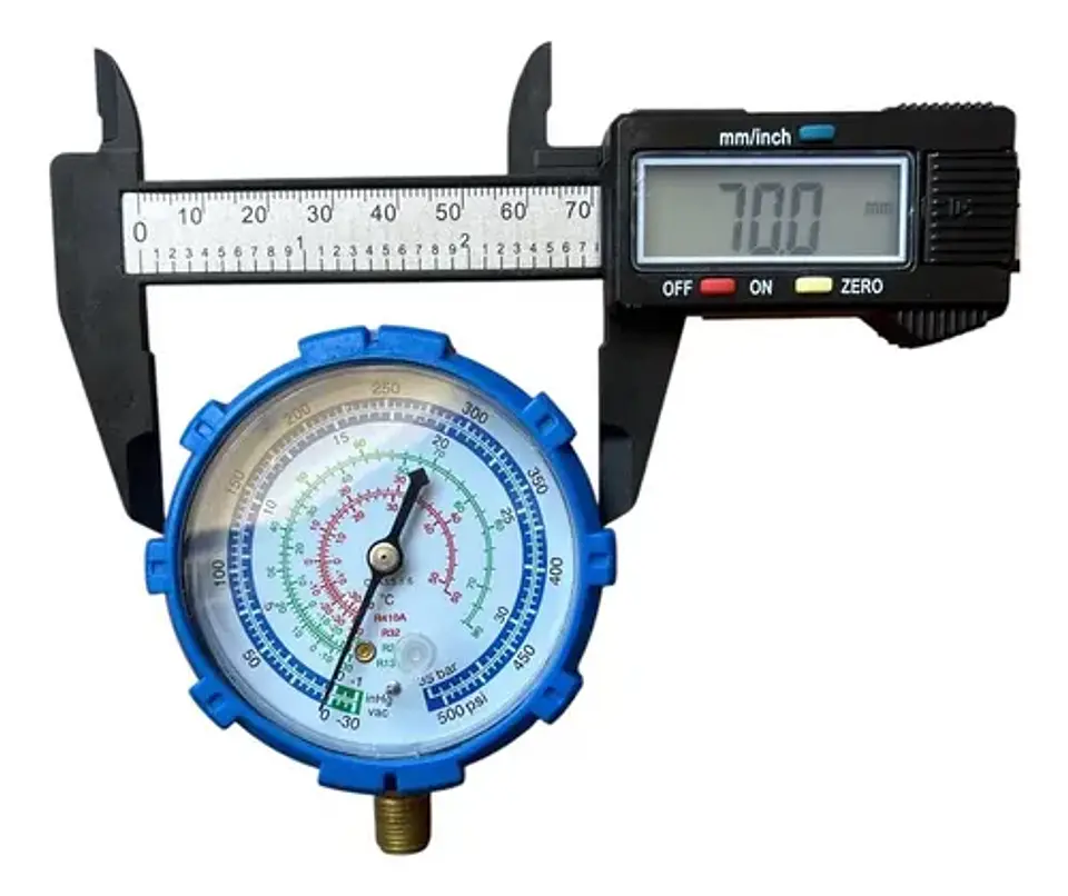 Reloj Para Manometro De Baja 410-r32-r22-r134 3