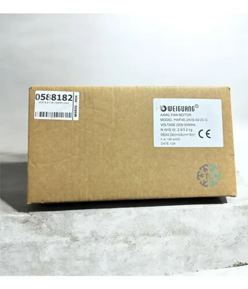 Ventilador Extractor Axial De 250 Mm X220 3
