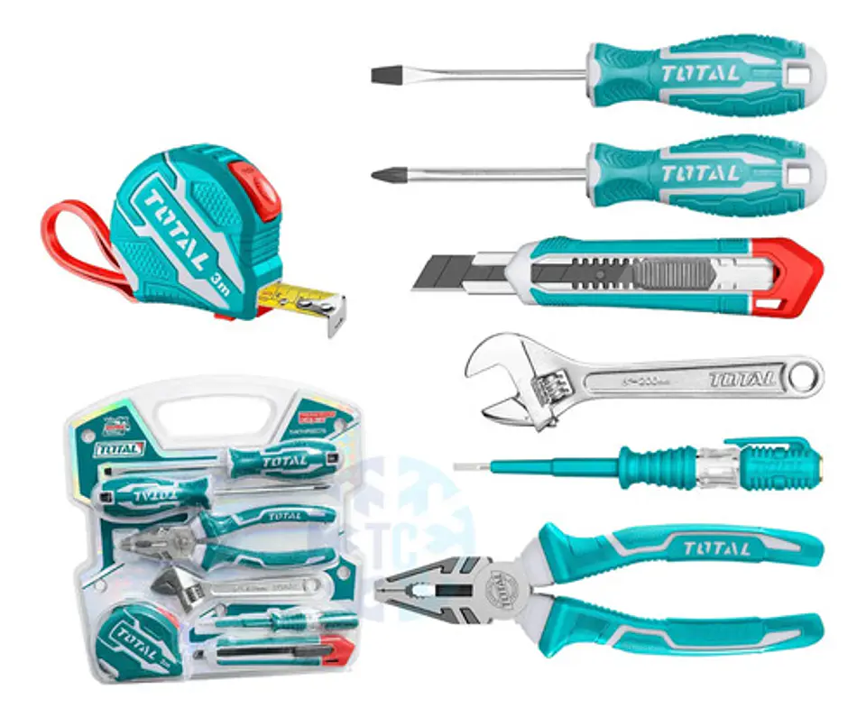 Kit De Herramientas Combinadas Total Thkthp90076 De 7 Piezas 1