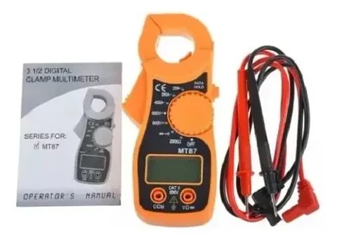 Tester Pinza Multitester Amperímetro Digital Mt087