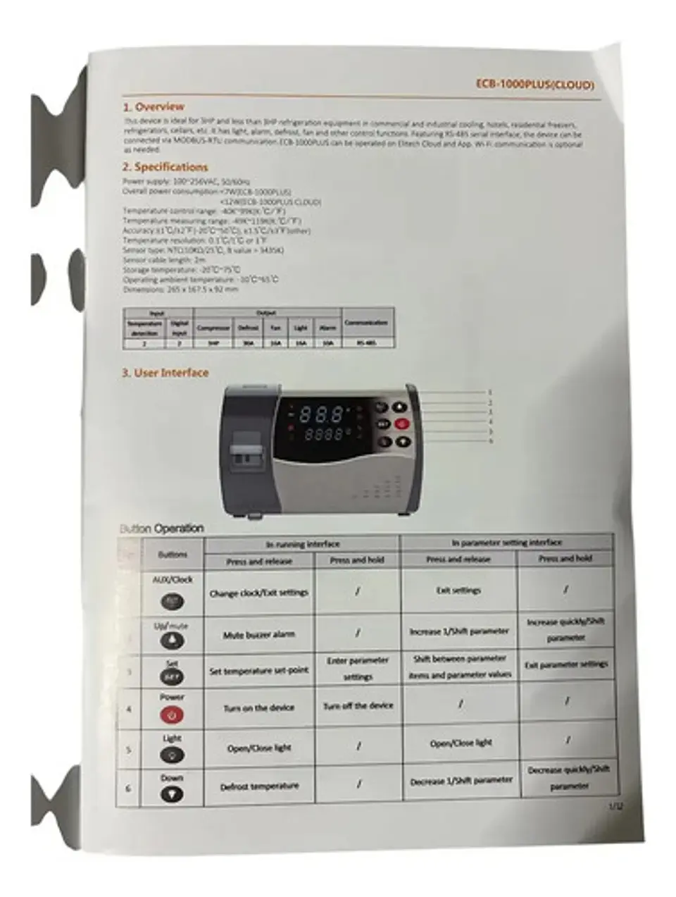 Tablero Elitech Ecb1000 Plus Cloud (con Wifi) 4