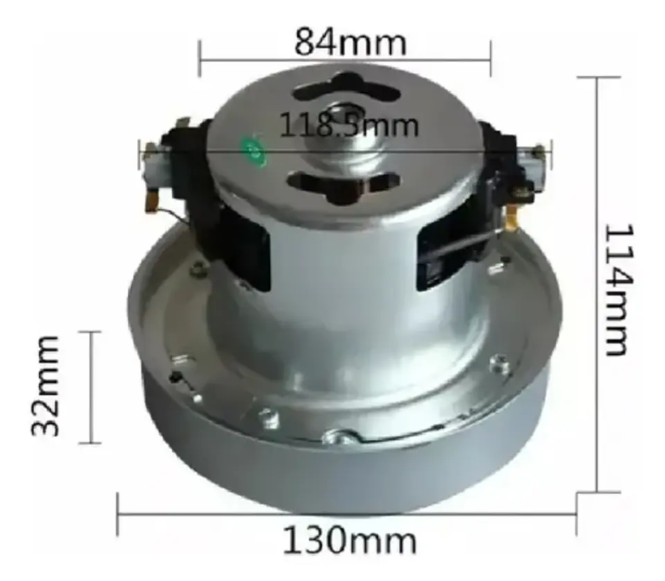 Motor Para Aspiradora 1200 Watts 5