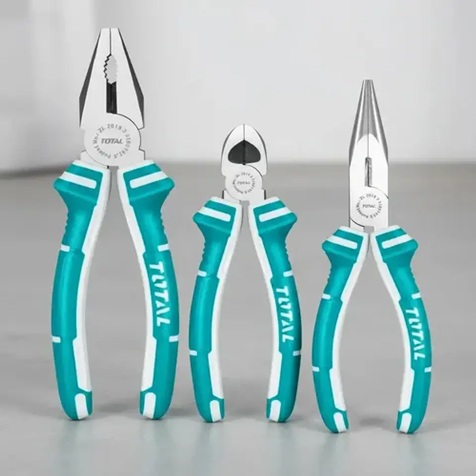 Set De 3 Alicates Industriales Total 6