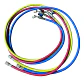 Mangueras Para Manometros Refrigeracion Con Llave 180cm 3uni - Miniatura 3