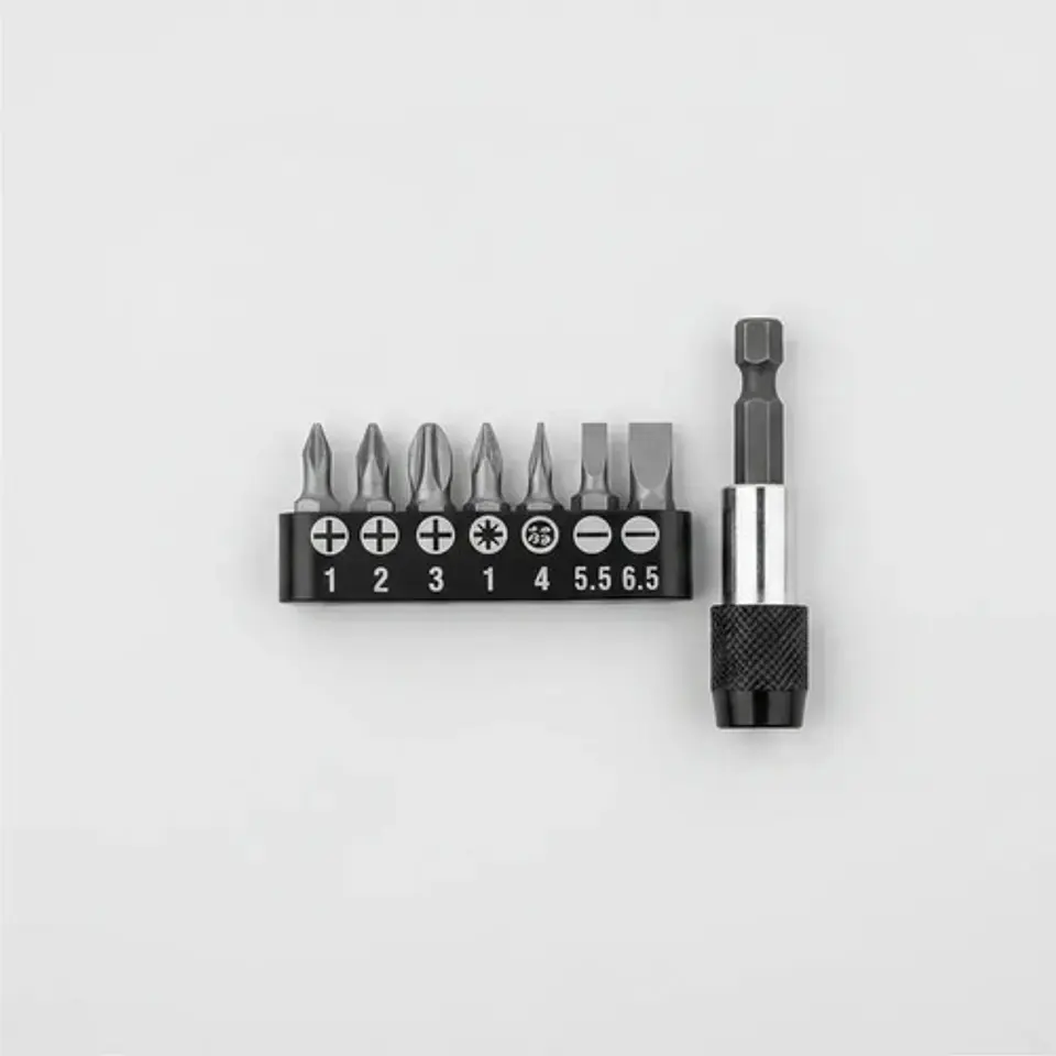 Set De Puntas Phillips 9pzas Total Tacsd3091 3