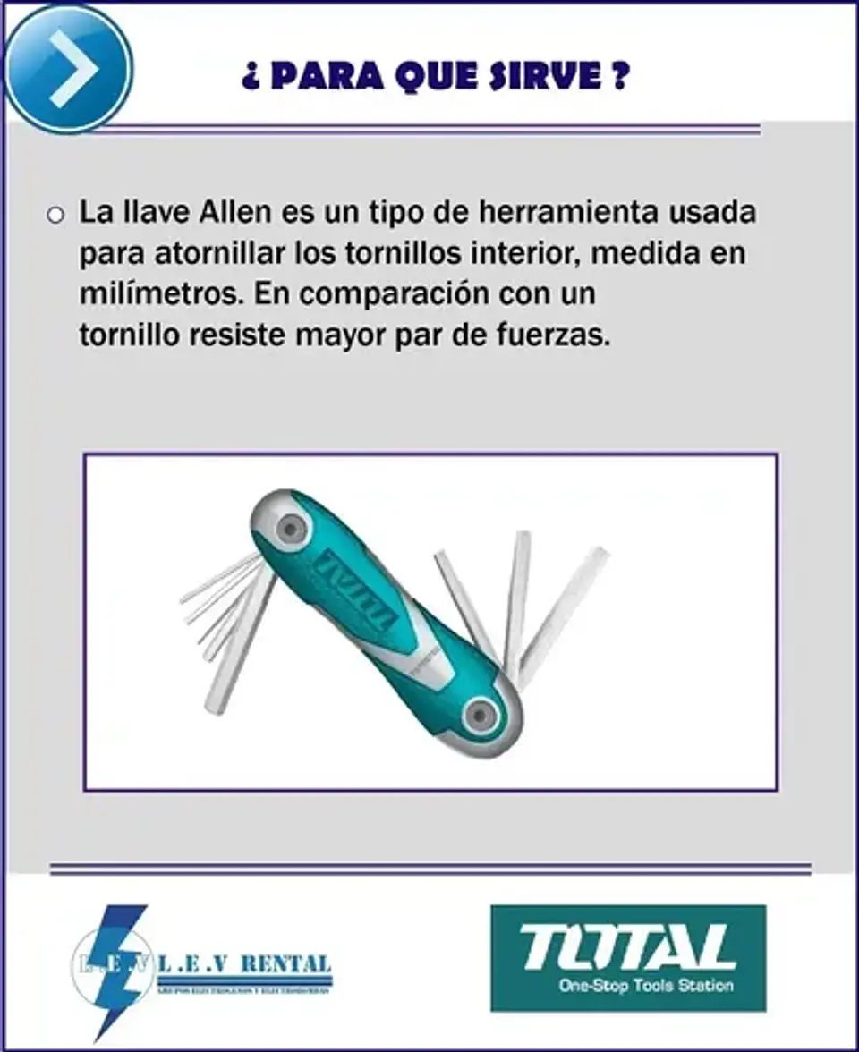 Juego Llaves Allen Hexagonales Industrial Total 2-8mm 5