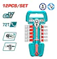 Set De 12 Dados 1/4  Tht14114126 - Miniatura 2