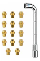 Kit 14 Inyectores Para Calefont Splendid-mademsa Gas Licuado - Miniatura 1