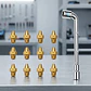Kit 14 Inyectores Para Calefont Junkers Gas Licuado + Llave - Miniatura 2