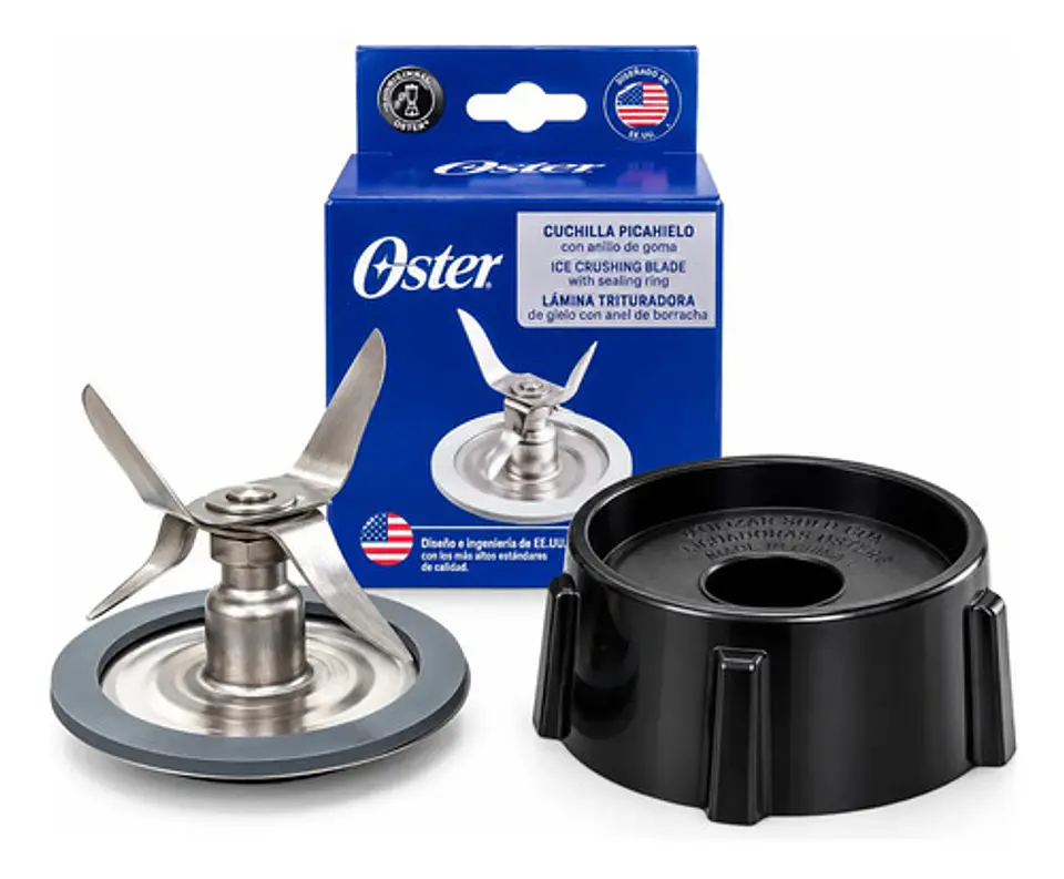 Cuchilla 4 Aspas Y Portavaso Para Licuadora Oster Alternativ 3