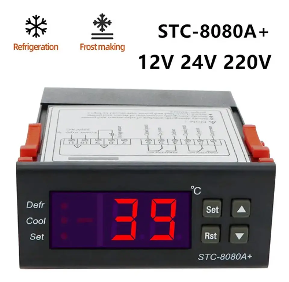 Control De Temperatura Digital 1 Sonda Stc 8080 4