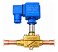 Válvula Solenoide Sanhua 3/8  Para Refrigeración - Miniatura 2